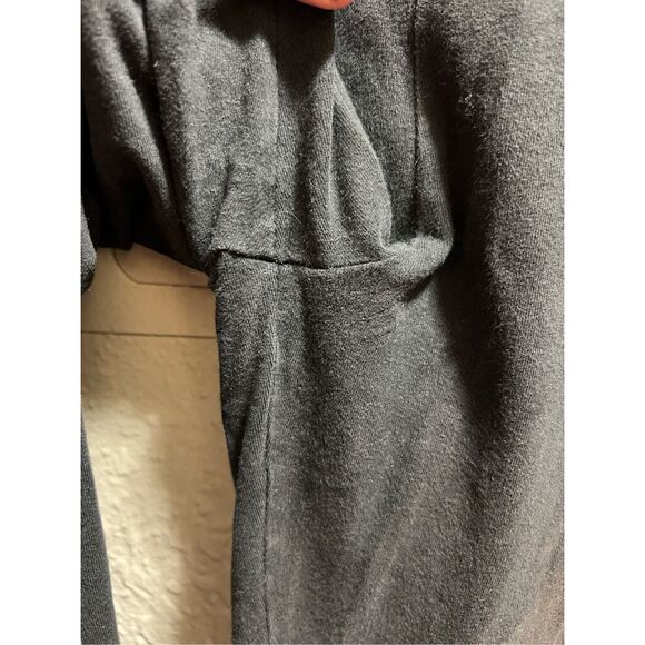 Victorias Secret Black With Grey Band Bootcut Leggings Woman’s Size Medium-Disco - Picture 9 of 14